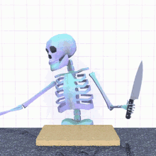 skeleton knife