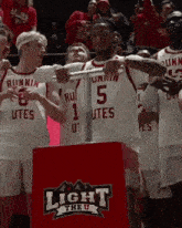 Runnin Utes Utah Basketball GIF - Runnin Utes Utah Basketball Deivon Smith GIFs