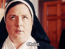 eyeroll sistermichael christ derrygirls nun