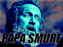 Hell On Wheels Papa Smurf GIF - Hell On Wheels Papa Smurf GIFs