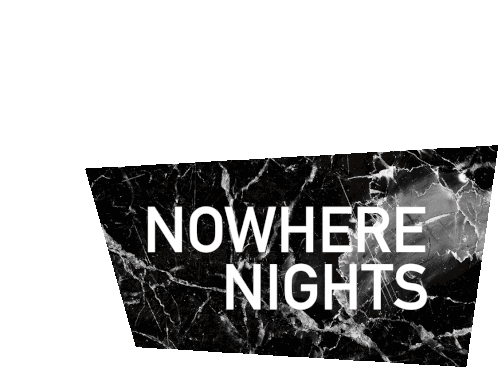 Nowhere Nights Jazz Poetry Sticker - Nowhere Nights Jazz Poetry Spoken Word Stickers