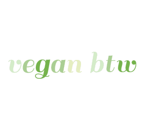 Vegan Btw Sticker - Vegan Btw Vegan Btw Stickers