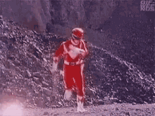 Red Power Ranger Go GIF