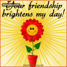 your friendship brightens my day happy friendship day friendship day friendshipday best friends