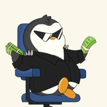 Money Penguin GIF - Money Penguin Cash GIFs