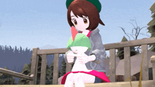 Ralts Gloria Pokemon GIF - Ralts Gloria Pokemon Playing With Hands GIFs