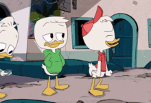Louie Duck Huey Duck GIF - Louie Duck Huey Duck Lick GIFs