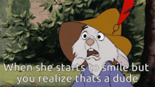 When She Starts To Smile Scared GIF - When She Starts To Smile Scared Rabbit GIFs