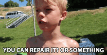You Can Repair It Or Something Cody Hoellein GIF - You Can Repair It Or Something Cody Hoellein Bonnie Hoellein GIFs