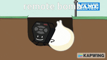 Oh No Remote Bomb GIF - Oh No Remote Bomb Bfdi GIFs
