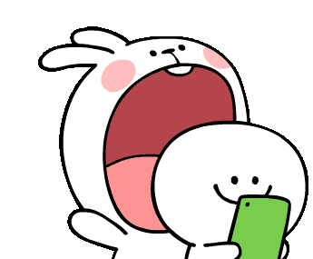 Akirambow Smile Person Sticker - Akirambow Smile Person Spoiled Rabbit Stickers