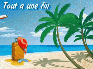 Tout A Une Fin GIF - Fin Des Vacances - Discover & Share GIFs