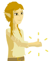 link elf approve thumbs up