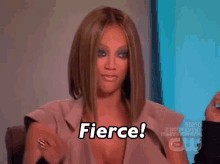 Fierce! - America'S Next Top Model GIF - Americas Next Top Model Antm Tyra Banks GIFs