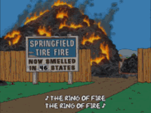 Fire Simpsons GIF