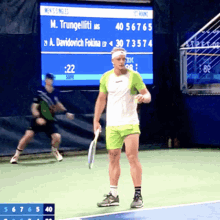 Alejandro Davidovich Fokina Serve GIF - Alejandro Davidovich Fokina Serve Tennis GIFs