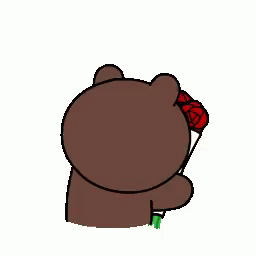 Bear-flowers GIFs - Get the best GIF on GIPHY