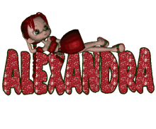 alexandra alexandra name name girl red dress