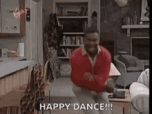 excited dancing