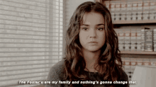 The Fosters Are My Family And Nothing'S Gonna Change That. GIF