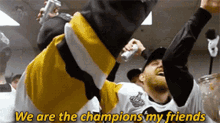 Pittsburgh Penguins We Are The Champions My Friends GIF - Pittsburgh Penguins We Are The Champions My Friends Stanley Cup GIFs