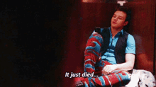 Glee Kurt Hummel GIF - Glee Kurt Hummel It Just Died GIFs