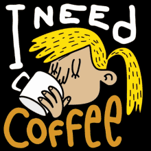 Need Coffee Need GIF