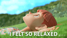 I Felt So Relaxed Haru GIF - I Felt So Relaxed Haru Pokémon Concierge GIFs
