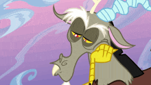a cartoon drawing of a pony with the letter g on its nose