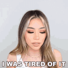 I Was Tired Of It Isabella Chavez GIF - I Was Tired Of It Isabella Chavez Im So Exhausted GIFs