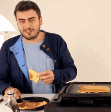 Eating Pancake Cravings GIF - Eating Pancake Cravings Food Porn GIFs