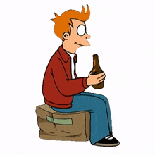 drinking philip j fry futurama having a drink quick drink break drinking philip j fry futurama having a drink quick drink break
