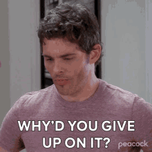 Whyd You Give Up On It James Marsden GIF - Whyd You Give Up On It James Marsden Criss Chros GIFs