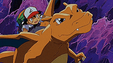 Charizard Ash Ketchum GIF - Charizard Ash Ketchum Pokémon GIFs