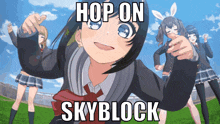 Hop On Skyblock D4dj GIF - Hop On Skyblock D4dj Skyblock GIFs