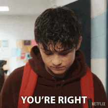 You'Re Right Alex Walter GIF - You'Re Right Alex Walter My Life With The Walter Boys GIFs
