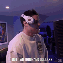I Got Two Thousand Dollars Pete Davidson GIF - I Got Two Thousand Dollars Pete Davidson Saturday Night Live GIFs