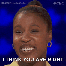 I Think You Are Right Family Feud Canada GIF - I Think You Are Right Family Feud Canada You Are Absolutely Correct GIFs