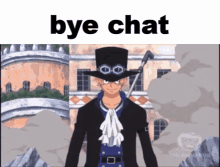 Goodbye Chat One Piece GIF - Goodbye Chat One Piece Sabo GIFs