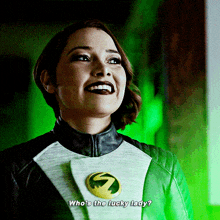 The Flash Nora West Allen GIF - The Flash Nora West Allen Whos The Lucky Lady GIFs