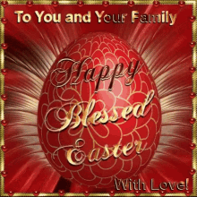 Blessing For Easter Have A Blessed Easter GIF - Blessing For Easter Have A Blessed Easter To You And Your Family GIFs