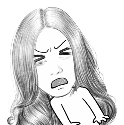 Abstract Sad Woman Unhappy Sad Beauty Girl Crying In Elegant Line Art Style  9567154 Vector Art at Vecteezy