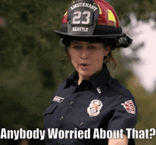 Station 19 Andy Herrera GIF - Station 19 Andy Herrera Anybody Worried About That GIFs