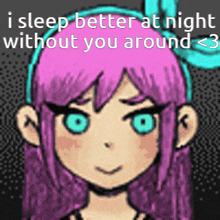 Omori I Sleep Better At Night GIF - Omori I Sleep Better At Night Without You Around GIFs