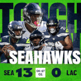Los Angeles Chargers (0) Vs. Seattle Seahawks (13) First Quarter GIF - Nfl National Football League Football League GIFs