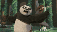 Kung Fu Panda Fight GIF - Kung Fu Panda Kung Fu Fight GIFs