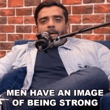 Men Have An Image Of Being Strong Jeeveshu Ahluwalia GIF - Men Have An Image Of Being Strong Jeeveshu Ahluwalia Purush Strong Hone Ki Chhavi Batate Hai GIFs