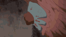 a cartoon drawing of a person holding a torch with arrows pointing in different directions