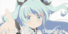 Some Random Anime Girl Idgaf Psycho GIF