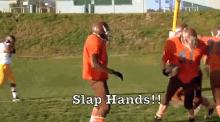 Slap Hands!! GIF - Highfive Graycdav Waterboy GIFs
